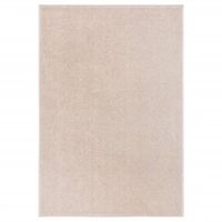 Vloerkleed kortpolig 160x230 cm donkerbeige