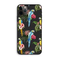 Kleurrijke papegaaien: iPhone 11 Pro Max Biologisch afbreekbaar hoesje