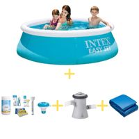 Intex Zwembad - Easy Set - 183 cm - Inclusief WAYS Onderhoudspakket, Filterpomp en Grondzeil - thumbnail