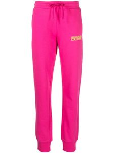 Versace Jeans Couture pantalon de jogging à logo imprimé - Rose