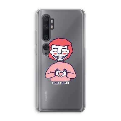 Hartje: Xiaomi Mi Note 10 Transparant Hoesje