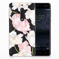 Nokia 5 TPU Case Lovely Flowers - thumbnail
