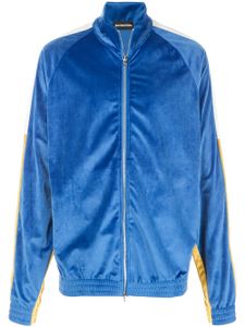 God's Masterful Children velvet bomber jacket - Bleu