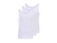 LIVERGY 3 heren hemden (Wit, L)
