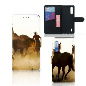 Xiaomi Mi 9 Lite Telefoonhoesje met Pasjes Design Cowboy