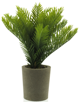 Mini palm in pot green 40cm - thumbnail