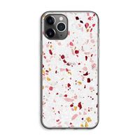 Terrazzo N°9: iPhone 11 Pro Max Transparant Hoesje