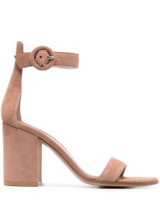 Gianvito Rossi sandales 90 mm à bout ouvert - Tons neutres