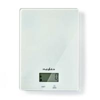 Nedis kasc610wt keukenweegschaal digitaal glas / kunststof wit