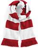 Beechfield CB479 Stadium Scarf - Classic Red/White - One Size