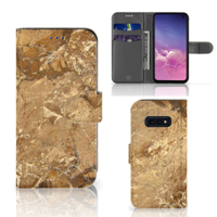 Samsung Galaxy S10e | Bookcase | Marmer Creme | Portemonnee hoesje