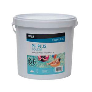 Neka Zwembad water PH Plus poeder - 5 kilo pot - onderhoud - snel werkend   -