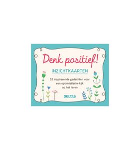 Denk positief inzichtkaarten