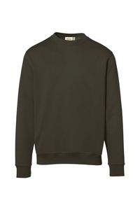 Hakro 570 Sweatshirt organic cotton GOTS - Olive - 5XL