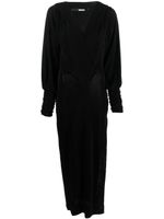 ROTATE BIRGER CHRISTENSEN robe à col v - Noir