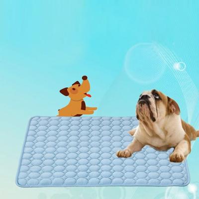 SFB104 zomer koeling matten deken ijs huisdier hond kat bed matten grootte: 102x70cm (blauw)