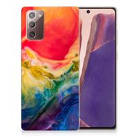Smartphone hoesje Samsung Note 20 Watercolor Dark