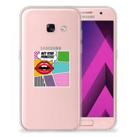 Samsung Galaxy A3 2017 | Sillicone Back Cover | Popart Princess