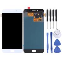 LCD-scherm en digitizer volledige montage voor OPPO R9s (wit)