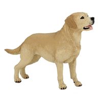 Plastic speelgoed figuur Labrador hond 9 cm   -