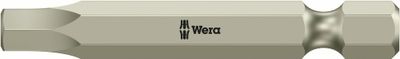 Wera 3840/4 Bits Zeskant, RVS, Hex-Plus, 3.0 x 89 mm - 1 stuk(s) - 05071101001