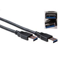 ACT SB3011 USB-kabel 1 m USB 3.2 Gen 1 (3.1 Gen 1) USB A Zwart