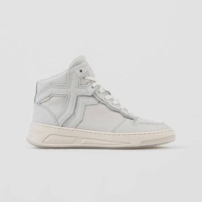 Bronx Old-Cosmo High hoge leren sneakers off white Bronx Old-Cosmo High hoge leren sneakers off white