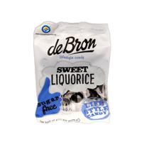 Zoete dropbolletjes/sweet liquorice suikervrij 100 Gram