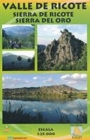 Wandelkaart Valle de Ricote - Sierra de Ricote - Sierra del Oro | Editorial Piolet - thumbnail