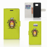 Samsung Galaxy Note 5 Leuk Hoesje Doggy Biscuit - thumbnail