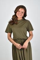 Extreme Cashmere t-shirt Cuba 268 army