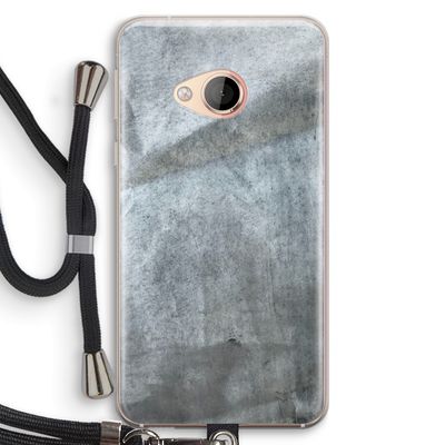 Grey Stone: HTC U Play Transparant Hoesje met koord