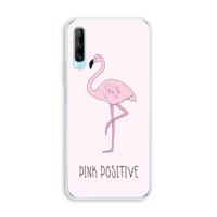 Pink positive: Huawei P Smart Pro Transparant Hoesje - thumbnail