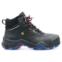HKS Werkschoen Delta 1 NTP Hoog S3 ESD | Zwart/Blauw | Maat 47 - 00.162.027.47