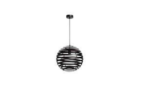 Haluta Industriële Hanglamp - Hanglamp Eetkamer - Ø 40 cm - E27- Zwart Staal