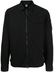 C.P. Company chemise à fermeture zippée - Noir
