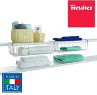 Metaltex Opbergmand Kanguro Hangend 50x26cm Metaal Zilver