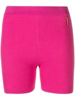 Jacquemus short Le Short Pralu en maille - Rose - thumbnail