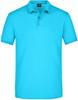 James & Nicholson JN710 Men´s Elastic Polo Piqué - Turquoise - L