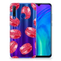 Honor 20 Lite | Siliconen Case | Pink Macarons