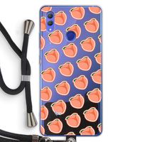 Just peachy: Honor Note 10 Transparant Hoesje met koord