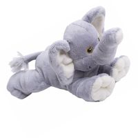 Pluche olifant knuffeldier/knuffelbeest 22cm - thumbnail