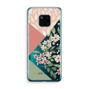 Sweet heaven geometrics: Huawei Mate 20 Pro Transparant Hoesje