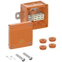 Spelsberg WKE 2 - Duo 3 x 4q Aftakkast (l x b x h) 100 x 100 x 70 mm Oranje IP66 1 stuk(s) Spelsberg WKE 2 - Duo 3 x 4q Aftakkast (l x b x h) 100 x 100 x 70 mm Oranje IP66 1 stuk(s)