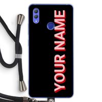 Namecase: Honor Note 10 Transparant Hoesje met koord