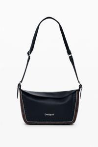 Tas met gevlochten details - BLACK - U