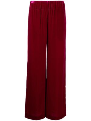 ASPESI pantalon ample en velours - Violet