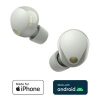 Sony WF-1000XM5 Headset Draadloos In-ear Oproepen/muziek Bluetooth Zilver - thumbnail
