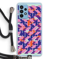 Skew Blush 3: Samsung Galaxy A52 Transparant Hoesje met koord
