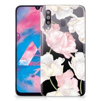 Samsung Galaxy M30 TPU Case Lovely Flowers - thumbnail